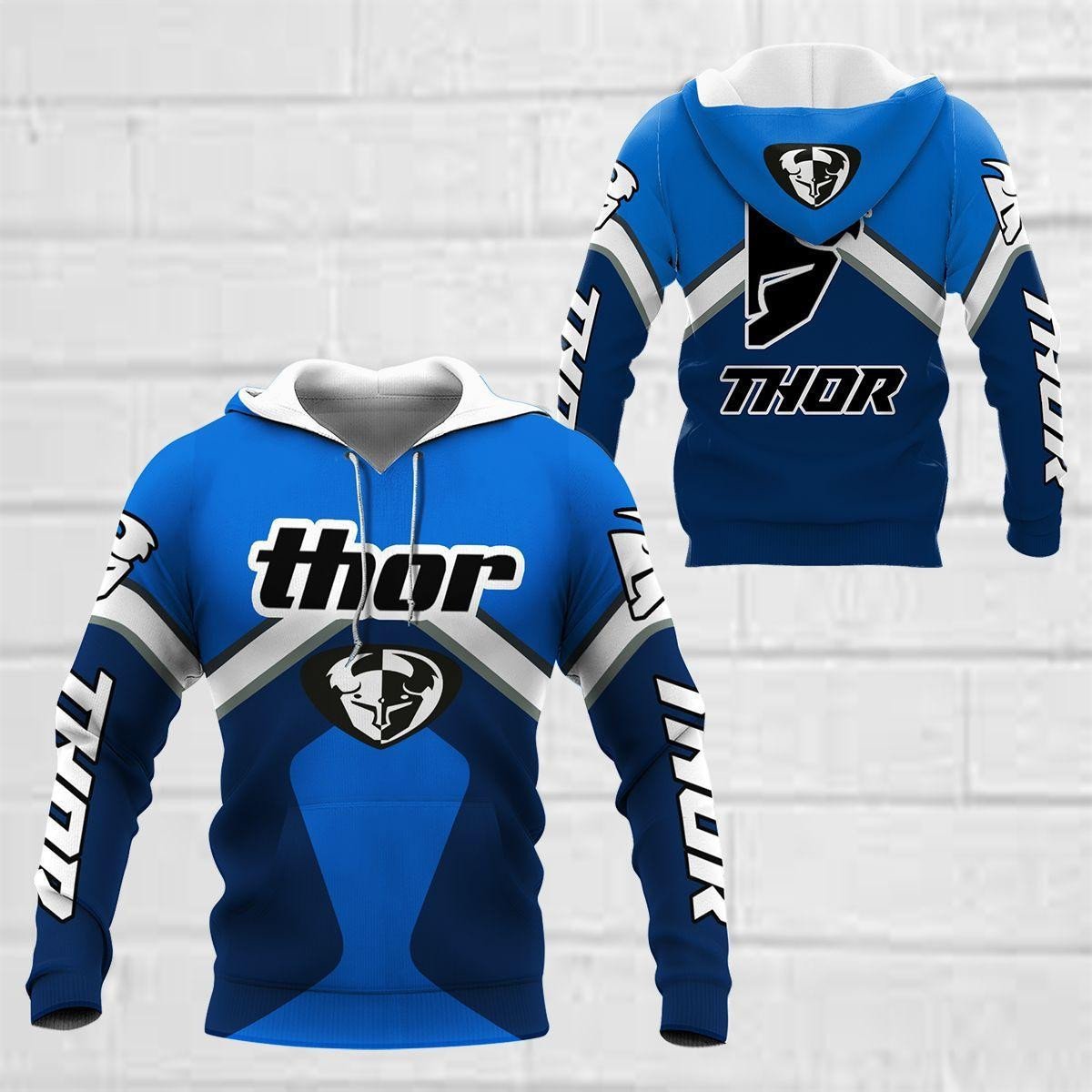 Thor Racing 8k51 Fan Gift 3d Zip Hoodie Hoodie Ii0