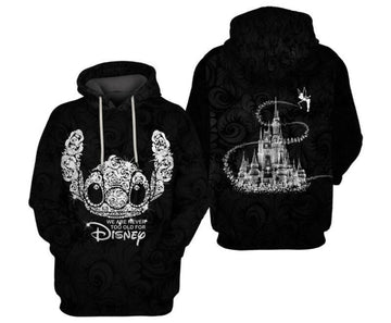 Stitch We Are Never Too Old For Disney 3d Hoodie Zip Hoodie