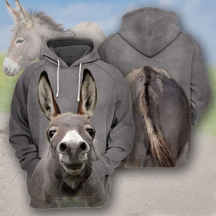 Donkey Funny Full Printing Hoodie 3d Hoodie