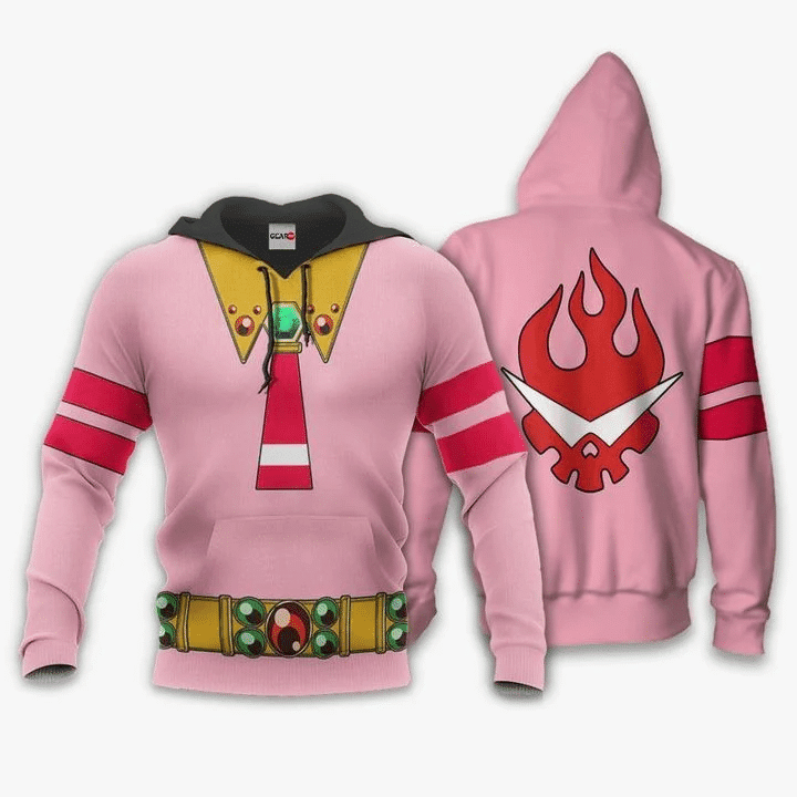 Gurren Lagann Nia Tepperin Anime Manga For Men And Women 3d Hoodie Zip Hoodie