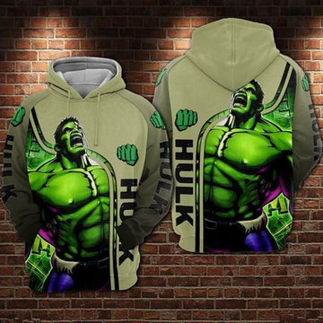 The Hug Marvel Style All Over Printing 3d Hoodie