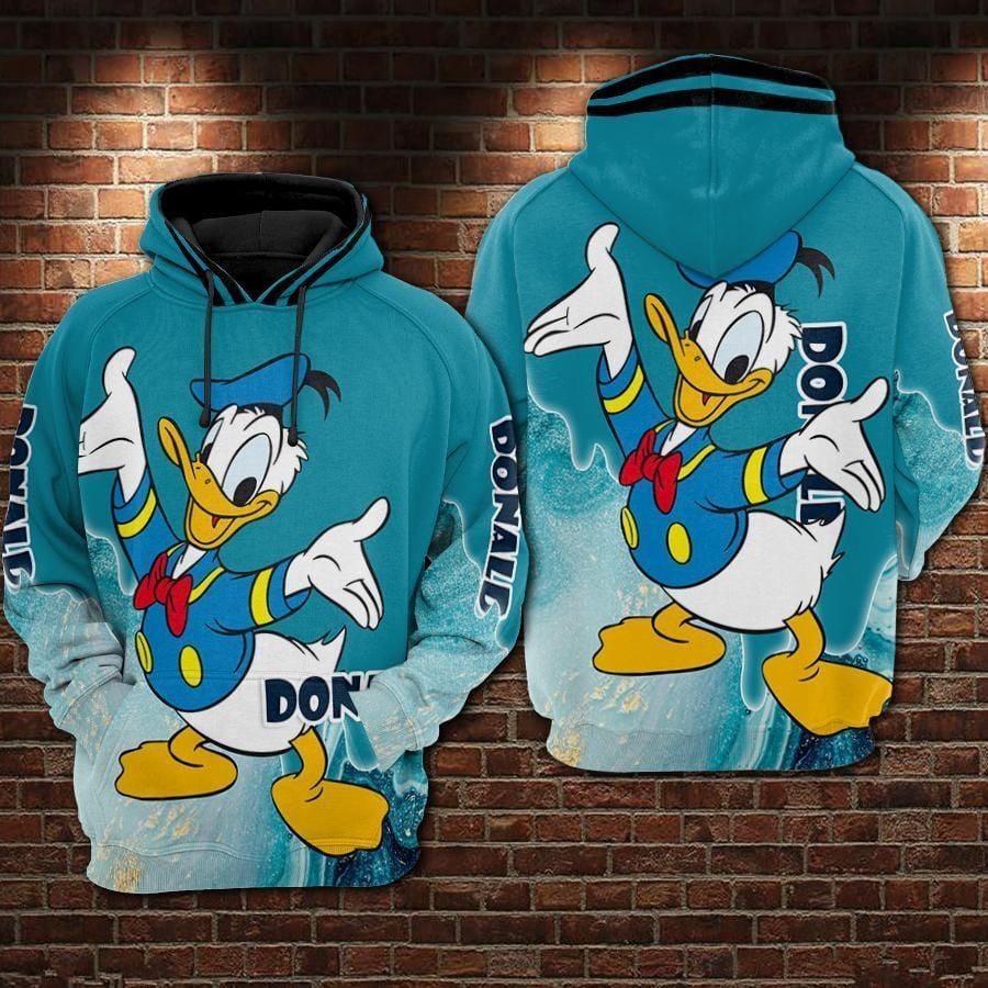Donald Duck Movies Disney Over Print 3d Hoodie Zip Hoodie 73