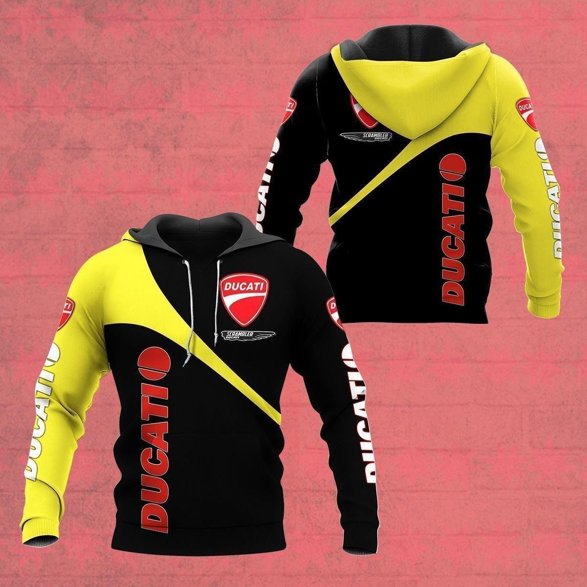 Ducati Shirt Fan Gift 48, Stylist Unisex 3d Hoodie Zip Hoodie