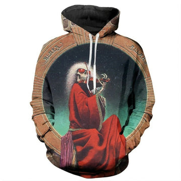 New Fashion Sweatshirt Women Men 3d Print Grateful Dead Blues For Allah Hoodies Unisex Casual Hoodie Pullover Hoody
