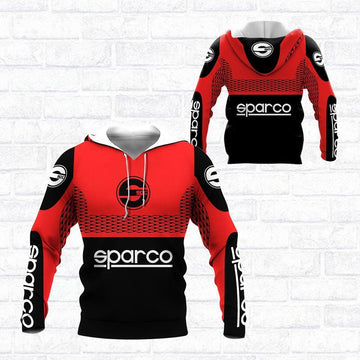 Sparco Shirt Fan Gift 370, Stylist Unisex 3d Hoodie Zip Hoodie