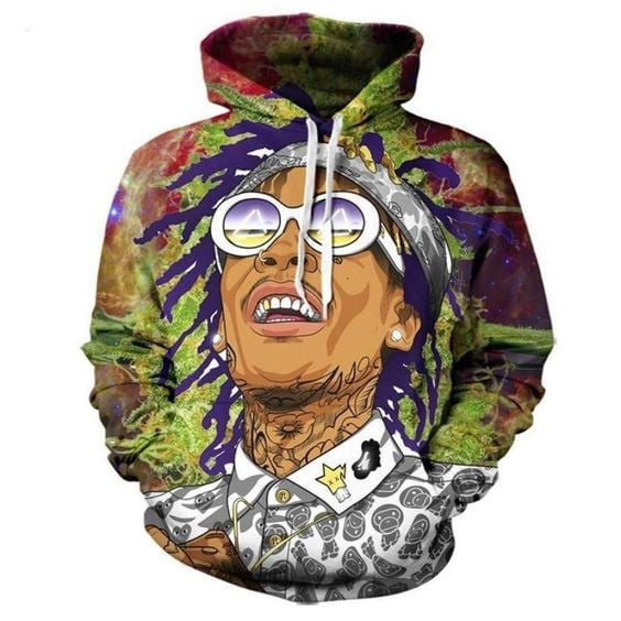 Unicomidea Men S Hoodies Wiz Khalifa Fashion 3d Hip Hop