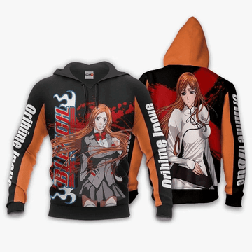 Orihime Inoue Anime Manga Bleach For Men And Women 3d Hoodie Zip Hoodie