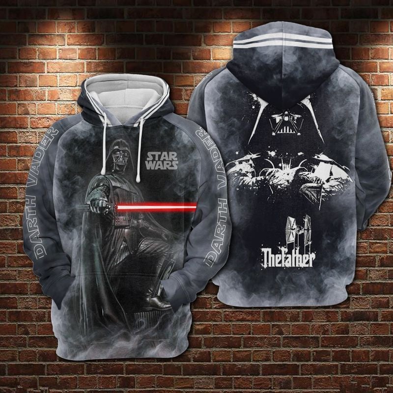 Fog Darth Vader Star Wars Over Print 3d Hoodie Zip Hoodie 6