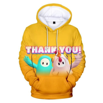 Fall Guys Over Print 3d Hoodie Zip Hoodie 3