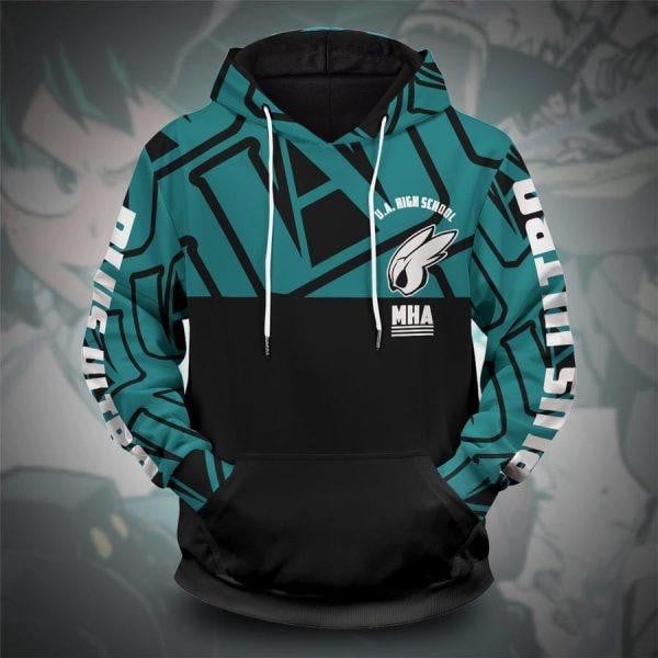 My Hero Academia Mha Midoriya Anime 2k617 Lover Gift ,my Hero Academia All Over Print 3d Hoodie
