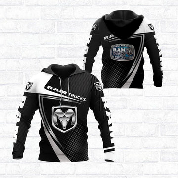 Ram Trucks Shirt Fan Gift 870, Stylist Unisex 3d Hoodie Zip Hoodie