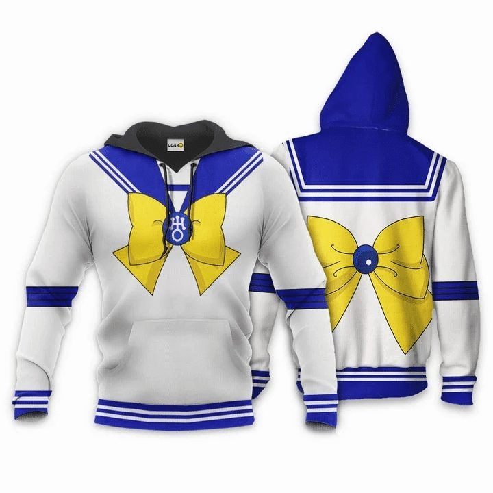 Sailor Uranus Sailor Moon Anime Manga For Men And Women 3d Hoodie Zip Hoodie