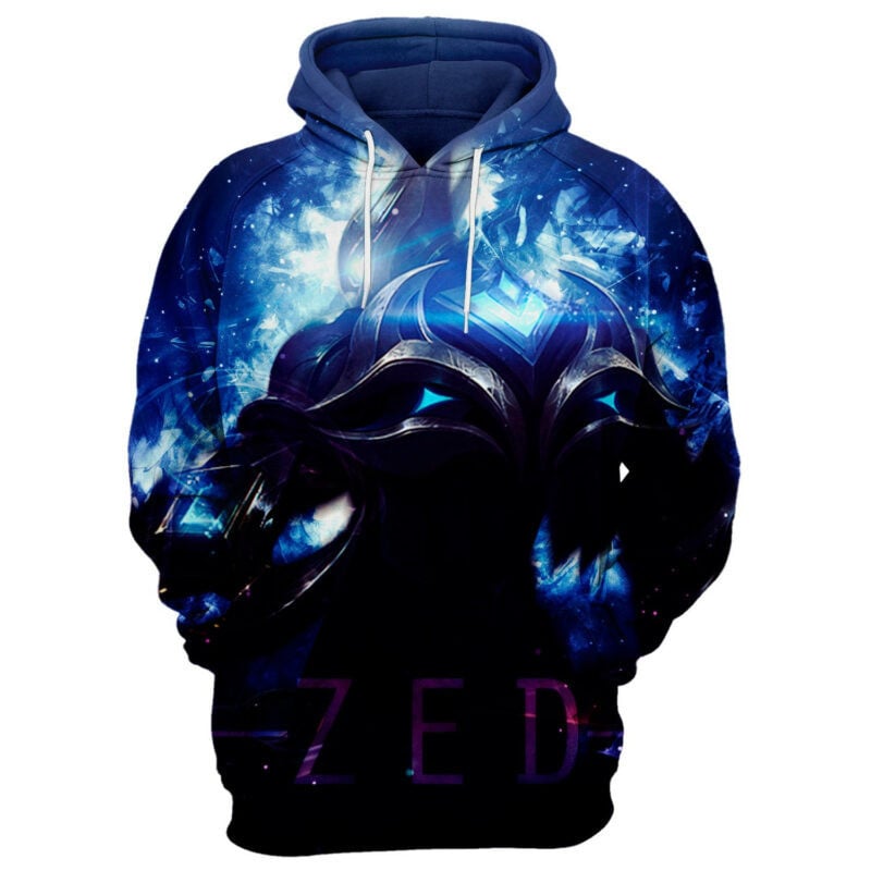 Championship Zed Lol Full Printing 3d Hoodie Zip Hoodie