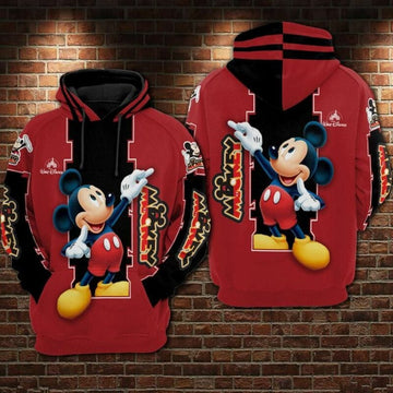 Mickey Mouse 12 Over Print 3d Hoodie Zip Hoodie