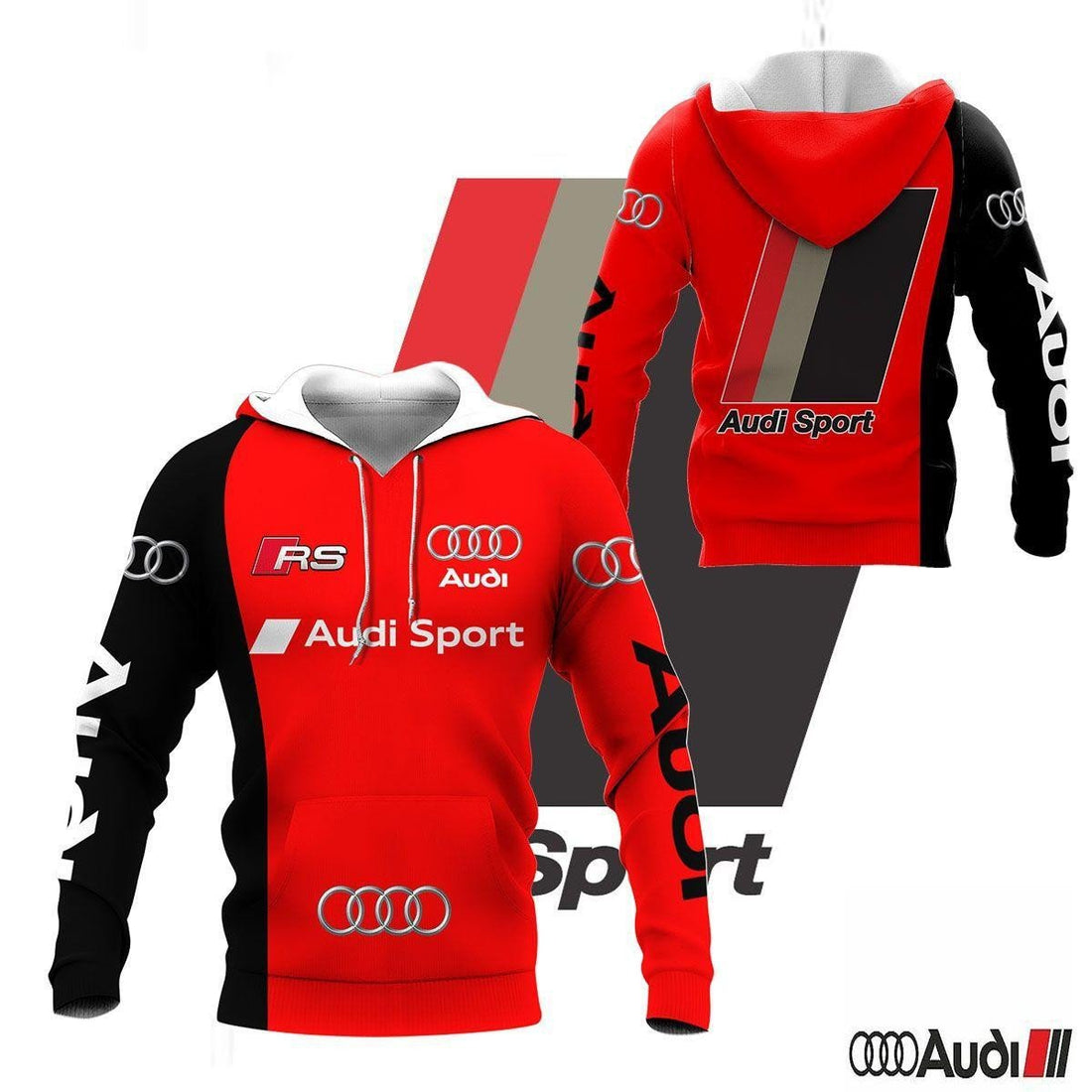 Audi Sport Luxury Car 8k335 Fan Gift 3d Zip Hoodie Hoodie Ii0