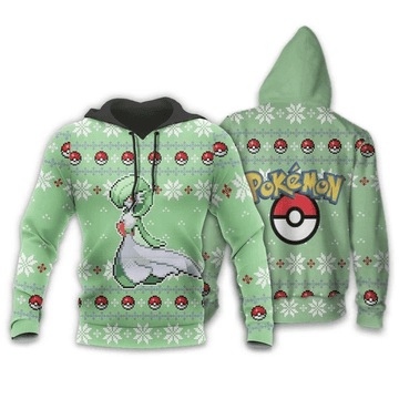 Pokemon Gardevoir Ugly Christmas Anime Manga For Men And Women 3d Hoodie Zip Hoodie