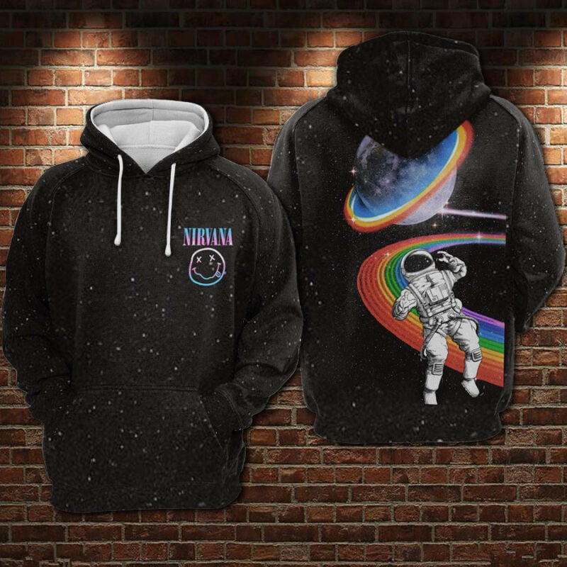 Nirvana Galaxy Hoodie Zip Hoodie