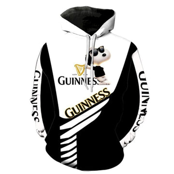 Guinness Snoopy Peanuts 3d Hoodie