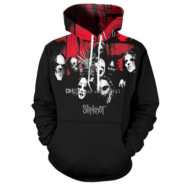 Slipknot 3d Hoodies Band Rock 01