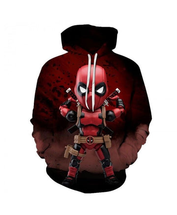 Deadpool Hoodie 3d
