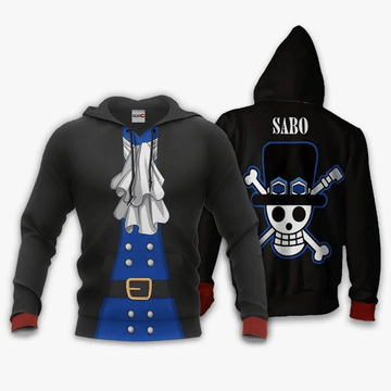 One Piece Sabo Anime Manga For Men And Women 3d Hoodie Zip Hoodie