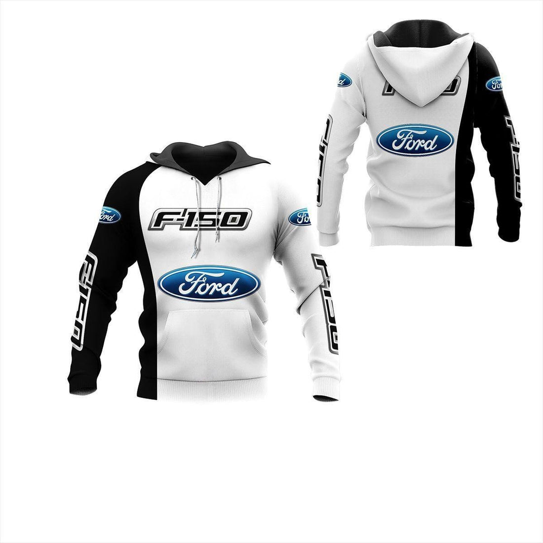 Ford F150 Shirt Fan Gift 124, Stylist Unisex 3d Hoodie Zip Hoodie