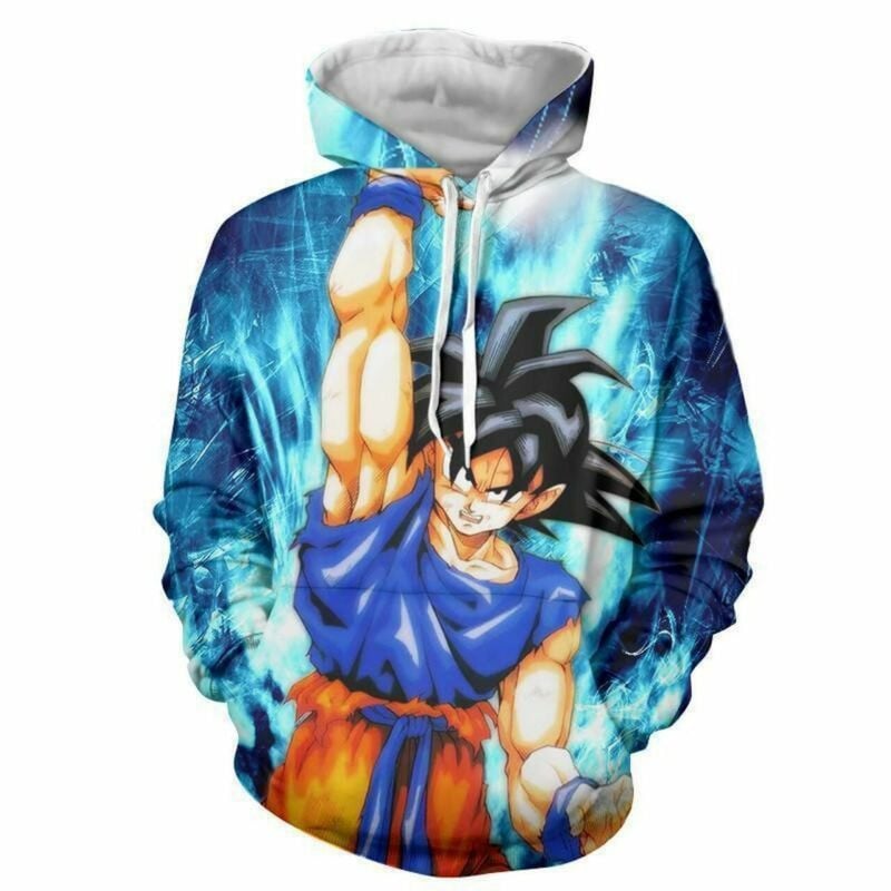Dragon Ball Goku 3d Hoodie Zip Hoodie