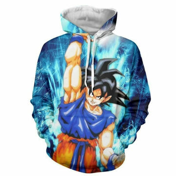 Dragon Ball Goku 3d Hoodie Zip Hoodie
