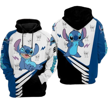 Stitch And Lilo 3d Hoodie 1219