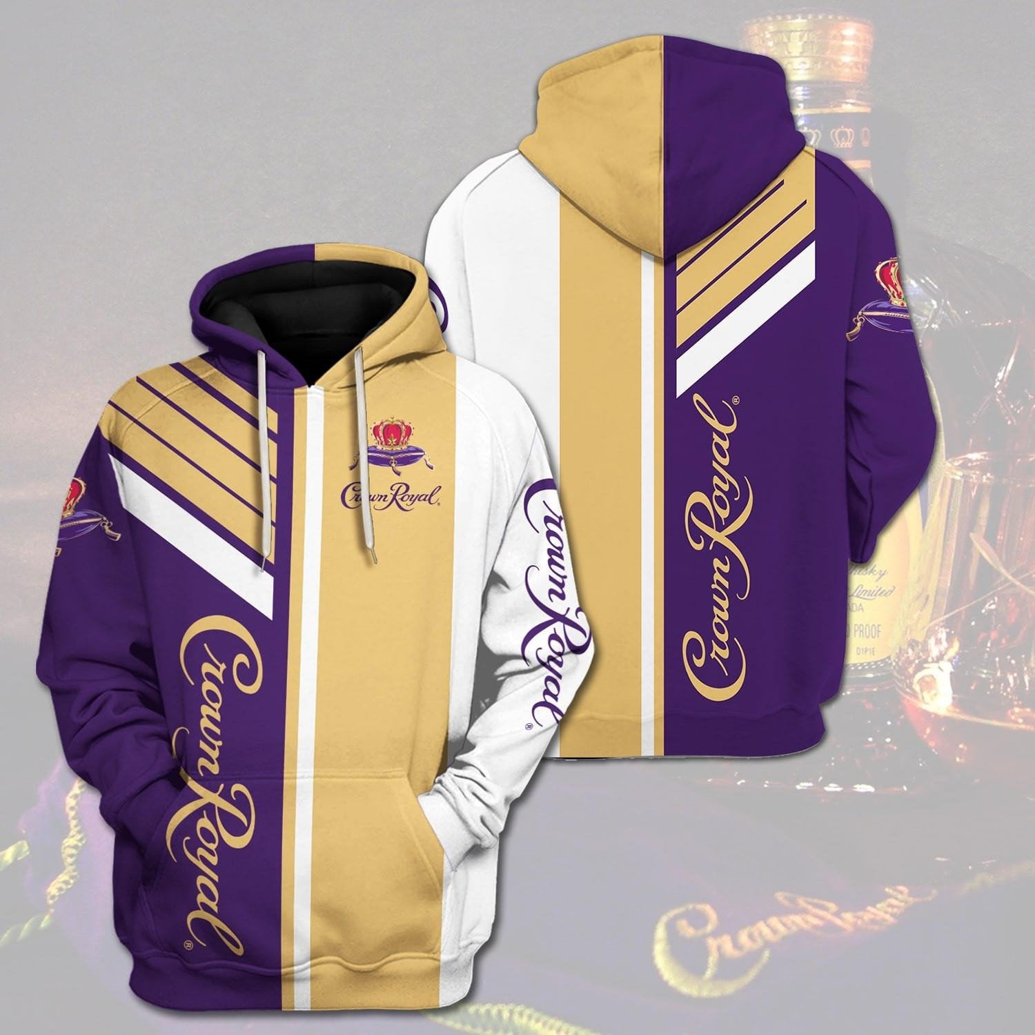 Crown Royal 3d Hoodie 2