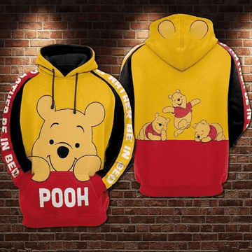 So Lovely Winnie The Pooh Disney World 106 Fan Gift Stylist Unisex Cartoon Graphic Outfits Aop Hoodie