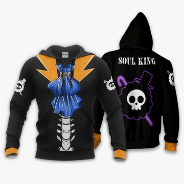 One Piece Brook Soul King Anime Manga For Men And Women 3d Hoodie Zip Hoodie