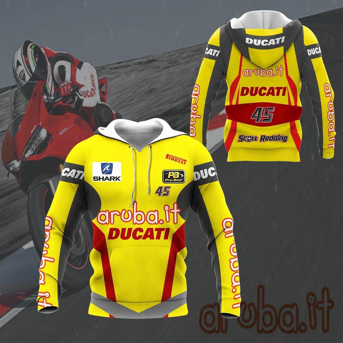Ducati Shirt Fan Gift 227, Stylist Unisex 3d Hoodie Zip Hoodie