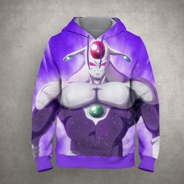 Maijin Buu Cartoon Dragon Ball Anime Manga Over Print 3d Hoodie Zip Hoodie