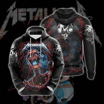 Metallica Unisex 3d Hoodie