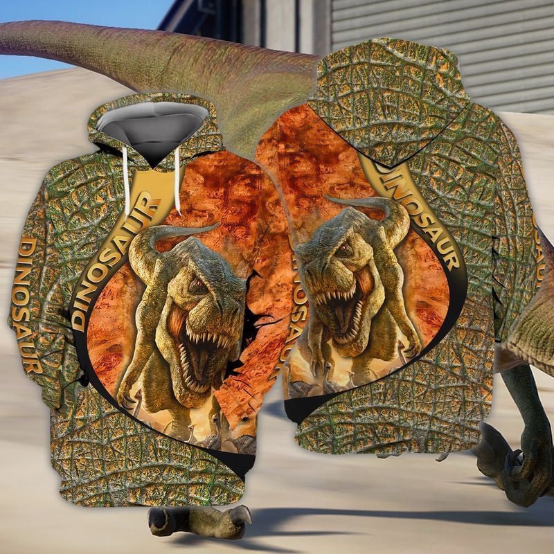 Dinosaurs For Men And Women 3d Hoodie Zip Hoodie