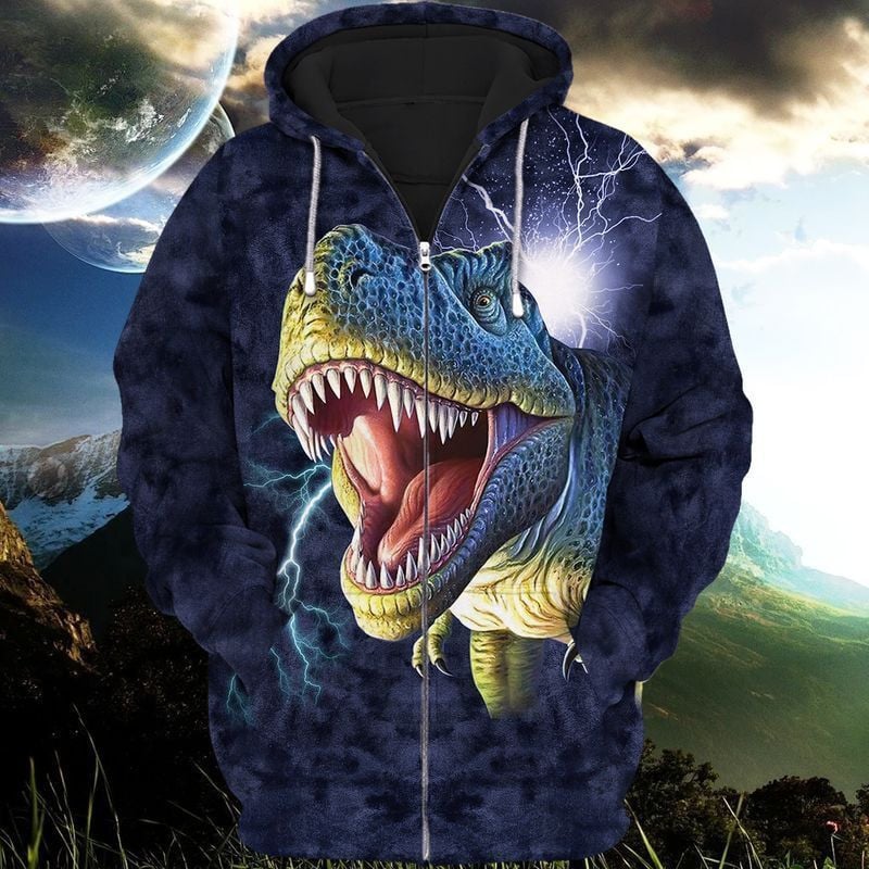 Dinosaurs 2 For Men And Women Give 3d Hoodie Zip Hoodie