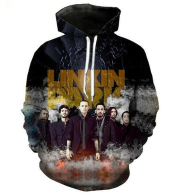 Linkin Park Style 1 3d Hoodie Zip Hoodie