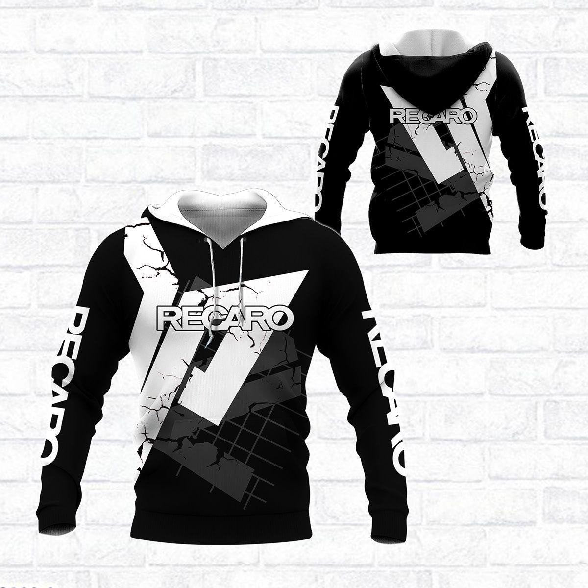 Recaro Shirt Fan Gift 344, Stylist Unisex 3d Hoodie Zip Hoodie
