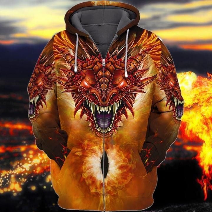 Dragon For Men And Women 3d Hoodie Zip Hoodie