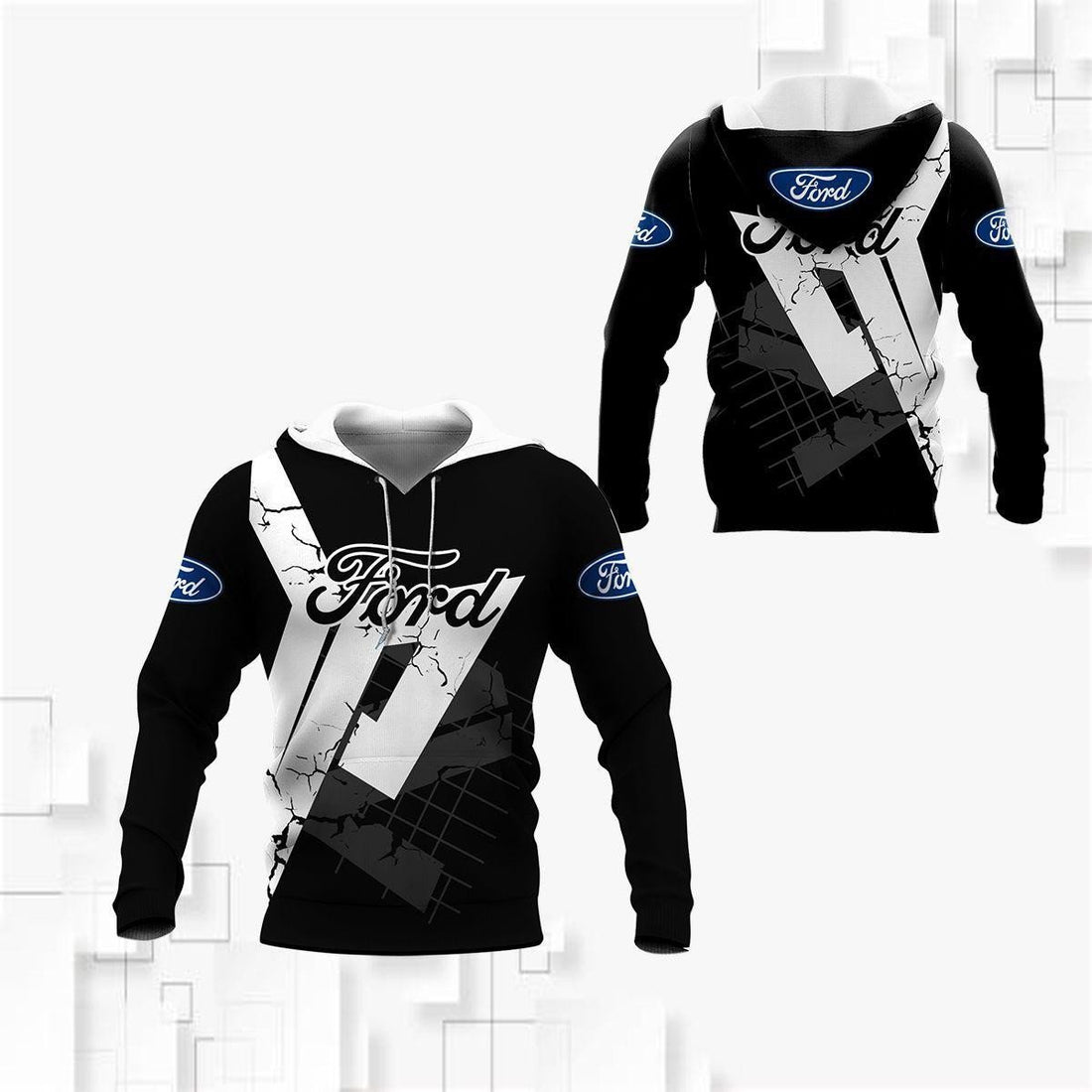 Ford Shirt Fan Gift 493, Stylist Unisex 3d Hoodie Zip Hoodie