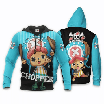 Tony Tony Chopper One Piece Anime Manga For Men And Women 3d Hoodie Zip Hoodie