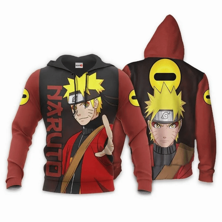 Naruto Sage Anime Manga For Men And Women 3d Hoodie Zip Hoodie