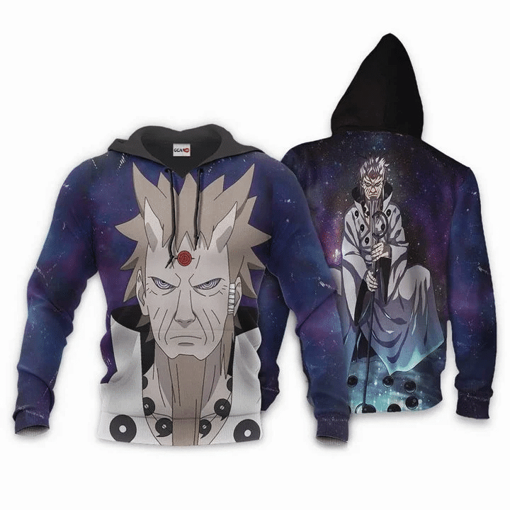 Hagoromo Otsutsuki Anime Manga Naruto For Men And Women 3d Hoodie Zip Hoodie