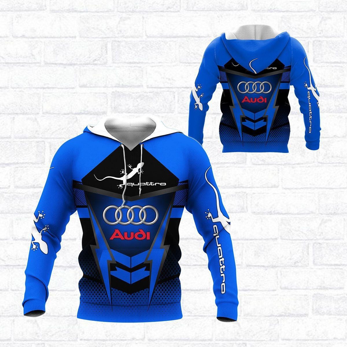 Audi Sport Luxury Car 8k277 Fan Gift 3d Zip Hoodie Hoodie Ii0