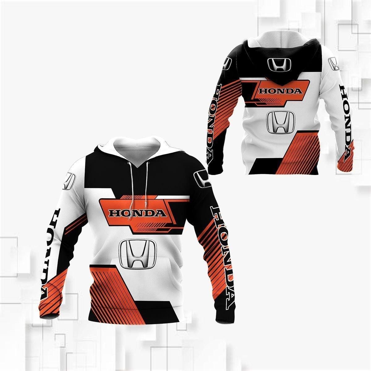 Honda Fan Gift 4, Stylist Unisex Cartoon 3d Hoodie Zip Hoodie
