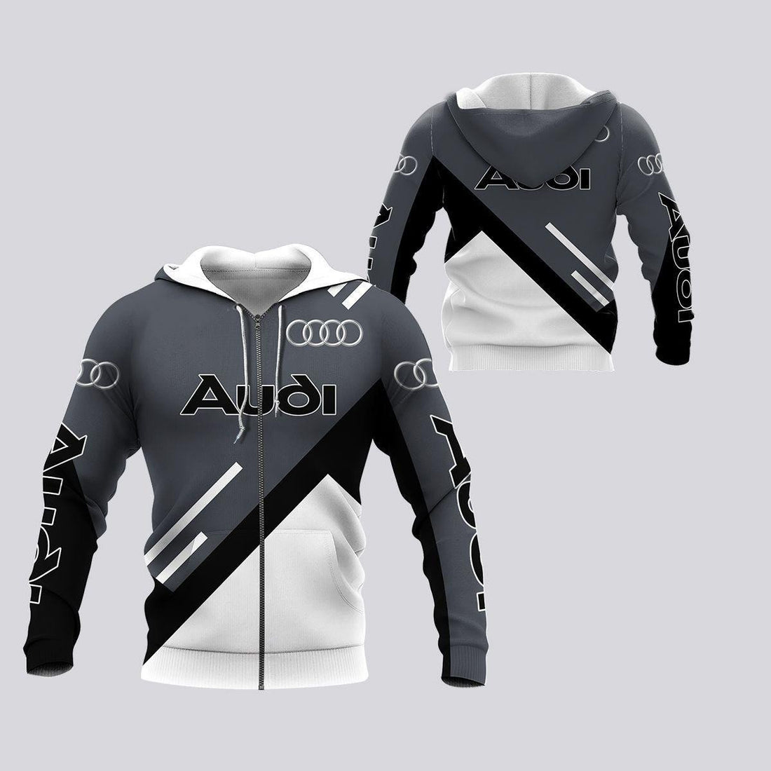 Audi Sport Luxury Car 8k291 Fan Gift 3d Zip Hoodie Hoodie Ii0