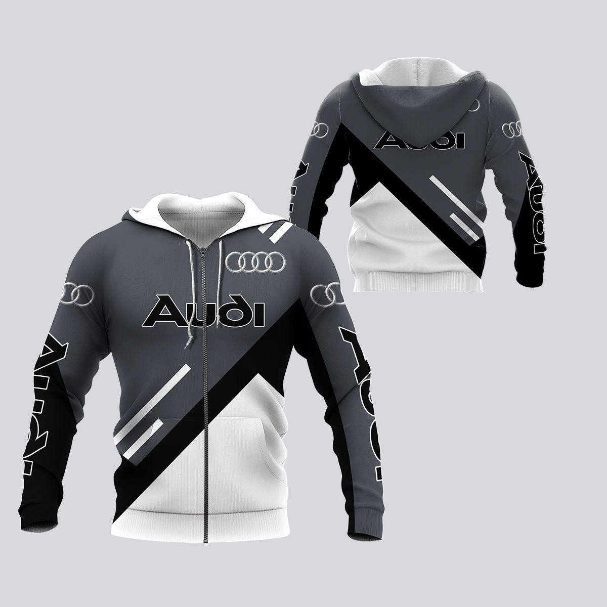 Audi Sport Luxury Car 8k291 Fan Gift 3d Zip Hoodie Hoodie Ii0