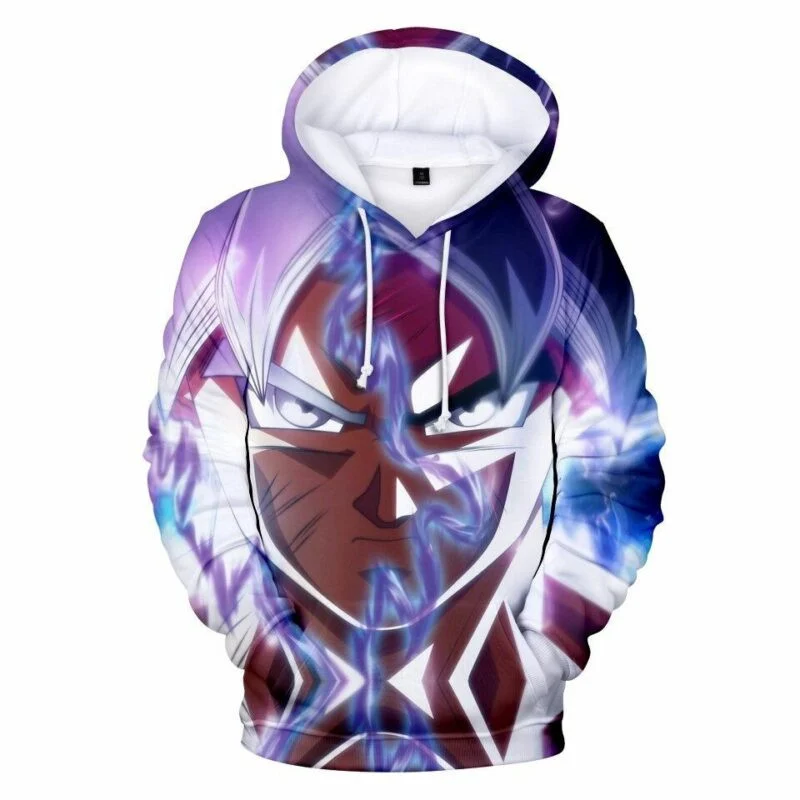 Goku Cartoon Dragon Ball Anime Manga 9 Over Print 3d Hoodie Zip Hoodie