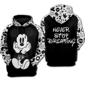 Mickey Mouse Comics Disney Cartoon 2k743 Lover Gift ,mickey Disney All Over Print 3d Hoodie